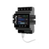 Shelly Pro 4PM Dual Cover - WiFi + Ethernet + Bluetooth modul 2 db motoros redőny vezérlésére, DIN-sínre szerelhető