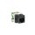 Számítógép csatlakozó RJ45 Cat6 MV45 1 modul fekete