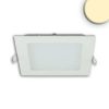 LED panel, 15W, szögletes, káprázás mentes, fehér, melegfehér, dimmelhető