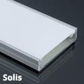 Alu profil eloxált Lumines (Solis) LED szalaghoz, opál