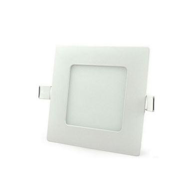 LED panel mini 85x85 mm 3 Watt meleg fehér