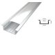 Alumínium profil Led szalaghoz Recessed-3, opál búrával