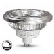 LED lámpa AR111 dimmelhető  12W  40° 230V meleg fehér