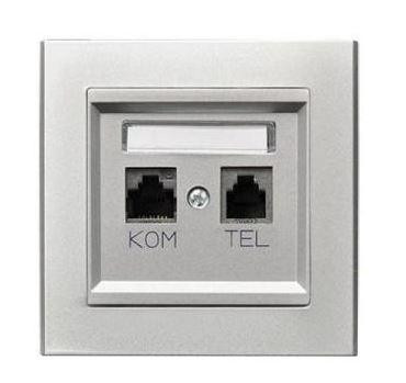 Sonata számítógép+ telefoncsatlakozó Ezüst