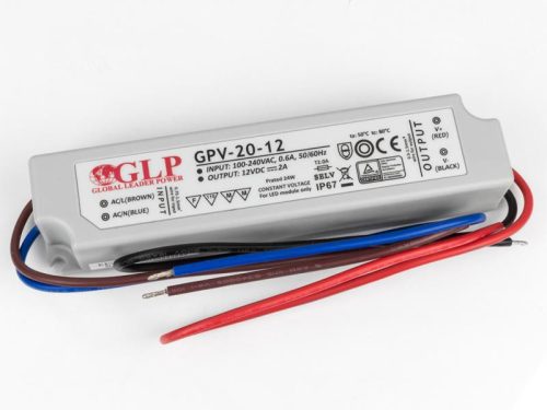 Power LED tápegység 12 Volt IP67 (24W/2A)