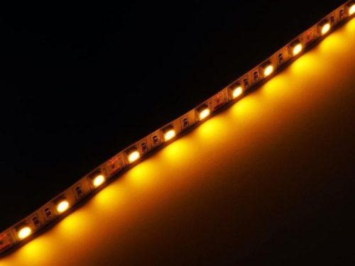 Beltéri extra meleg fehér led szalag SMD 5050 10,8 w/m 60led/m