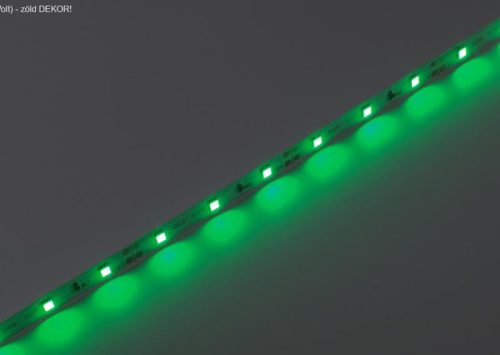 Led szalag SMD3528 4,8W/m 60 led/m beltéri dekor zöld