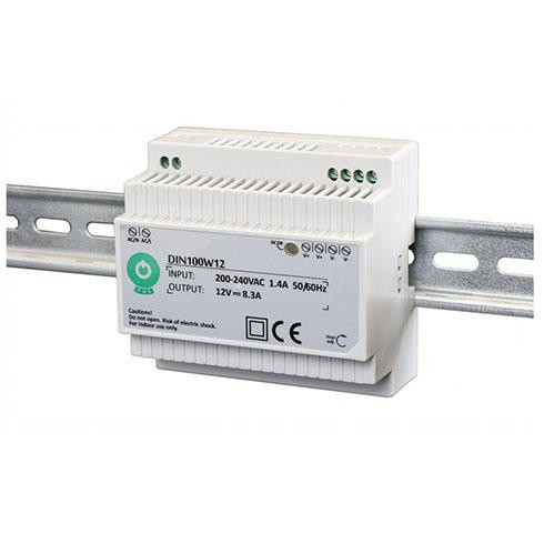 Led tápegység sínre szerelhető 12V 99,6W 8,3A