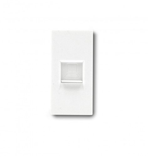 SMARTZILLA Tuya moduláris RJ45 csatlakozó, fehér