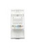 SMARTZILLA Tuya moduláris RJ45 csatlakozó, fehér