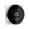 SMARTZILLA Tuya Okos termosztát Fan Coilhoz, kerek, Fekete