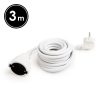 Hálózati lengő hosszabbító 3 méter 3x1mm