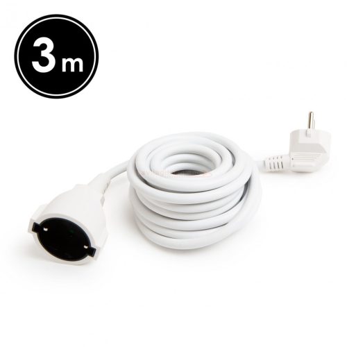 Hálózati lengő hosszabbító 3 méter 3x1mm