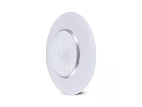 LED Mennyezeti lámpa (60W - CCT), 3 az 1- ben, távirányítóval, szabályozható fényerővel, kristály mintával