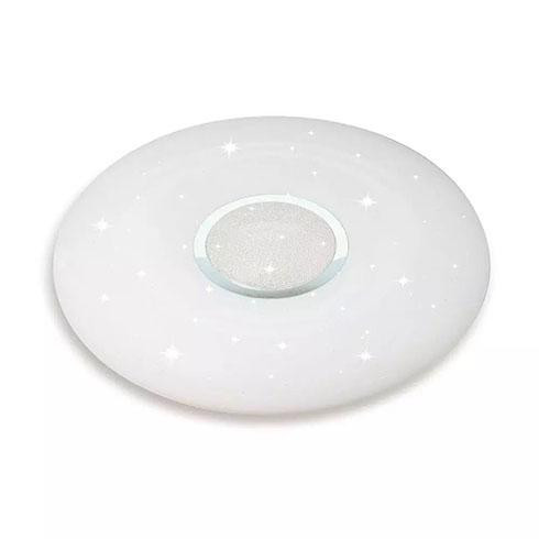 LED Mennyezeti lámpa (60W - CCT), 3 az 1- ben, távirányítóval, szabályozható fényerővel, csillámló