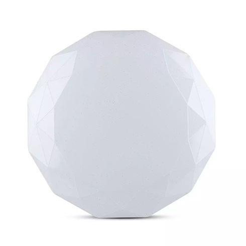 LED Mennyezeti lámpa (60W - CCT), 3 az 1- ben, távirányítóval, szabályozható fényerővel, gyémánt