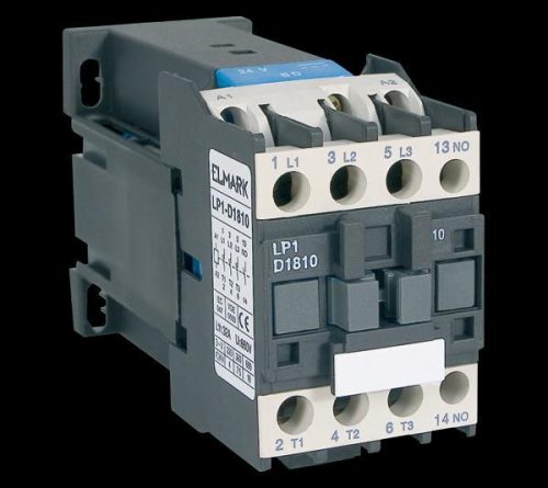 Mágneskapcsoló Kontaktor LP1-D1210 12A 12V DC