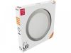 Falon kívüli LED panel (kör alakú) 18W - szatén-nikkel 4000K
