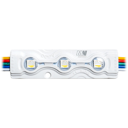 LED modul 0.96W (5050x3/120°/IP67) - RGB+CW