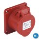 Ipari csatlakozó dugalj 3317-es dobozhoz beépíthető 5P 32A 75x75mm