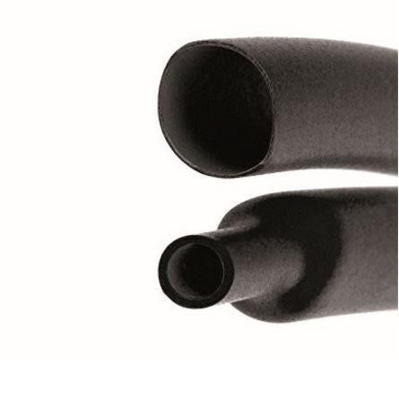 Zsugorcső gyantás 6,4mm/2,1mm fekete