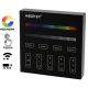 MiLight Group Control RGBW csoport (zóna) fali távirányító RGB+fehér elemes fekete