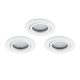 EGLO 31683  TEDO LED süllyesztett lámpa 3 db-os szett