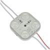 LED modul 2.0W (4 LED/170°/IP67) világító reklámtáblába - hideg fehér