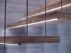 Barna - Alumínium U profil LED szalagos világításhoz 16x6 mm (Félig átlátszó búrával)
