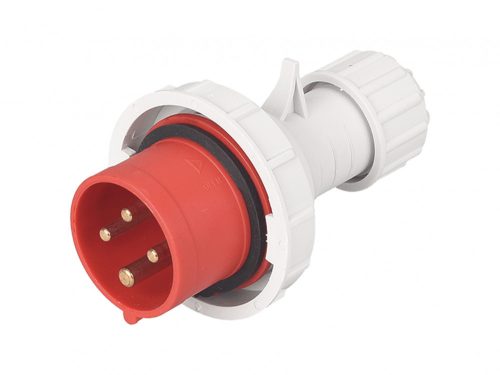 Ipari csatlakozó dugvilla 4P 32A IP67 lengő