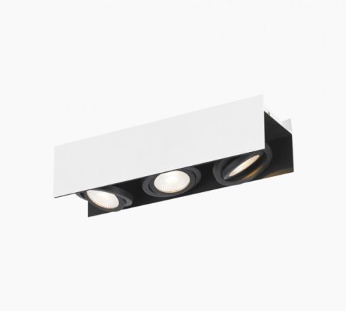 EGLO VIDAGO LED 3 égős spot fehér, fekete mennyezeti lámpa 3X5,4W 465 x 130 mm