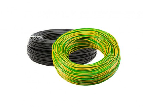 MCU 4mm2 vezeték zöld/sárga