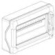 Lakáselosztó 12 modul IP67 1000VDC Plexo