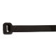 Normál kábelkötegelő 430×4.8mm, fekete