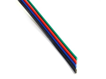 Vezeték RGB LED szalaghoz 4 eres
