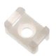 Kábelkötegelő talp 22x17mm Fehér