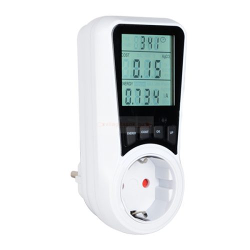 Digitális fogyasztásmérő 0-3680W 16A
