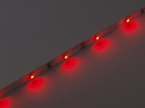 Led szalag SMD3528 2,4W/m 30led/m beltéri piros