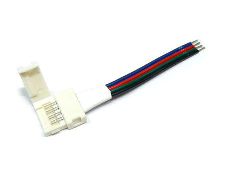 Forrasztásmentes betáp beltéri RGB LED szalaghoz