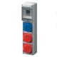 Ipari csatlakozó doboz  EC690 3P 16A 3P 32A 4P 16A vezetékelve