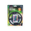 RGB Led szalag szett vezérlővel tápegységgel beltéri dekor 30led/m 7,2W/m