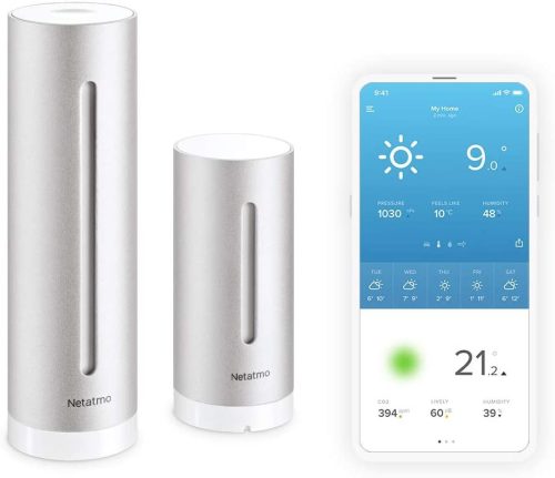 s Netatmo Urban Weather Station – okos időjárás állomás; torony kialakítás