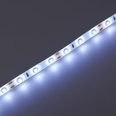 Led szalag SMD3528 4,8W/m 60 led/m kültéri szilikon hideg fehér