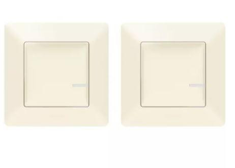 Legrand Valena Life Netatmo párosított szett 2 elefántcsont