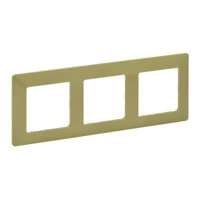 Legrand Valena Life Hármas keret, Limenzöld