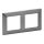 Legrand Valena Life kettes keret, Inox