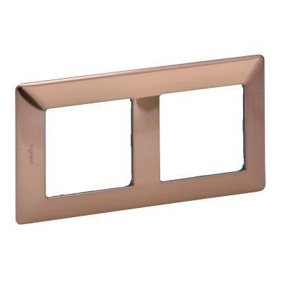 Legrand Valena Life kettes keret, Réz