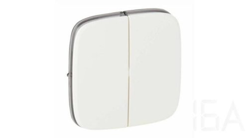 Legrand Valena Allure kettős burkolat kapcsolókhoz 755025