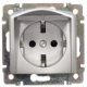 Legrand Valena 2P+F dugalj alumínium