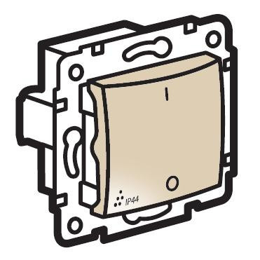 Legrand Valena 2 pólusú kapcsoló IP44 elefántcsont